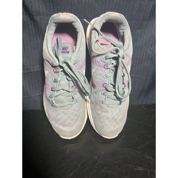 Nike Wmns Flex Fury grey Running Sneakers size 8.5w used no box - Picture 4 of 6